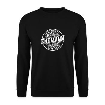 Meilleur mari depuis 1989 35e anniversaire de mariage - Sweat-shirt Unisexe - noir - Devant - Alina (178cm) & Michal (187cm)
