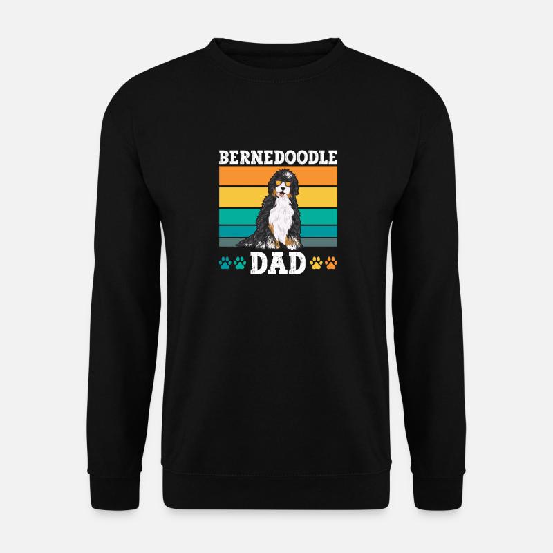 Chien Bernedoodle - Sweat-shirt Unisexe - noir