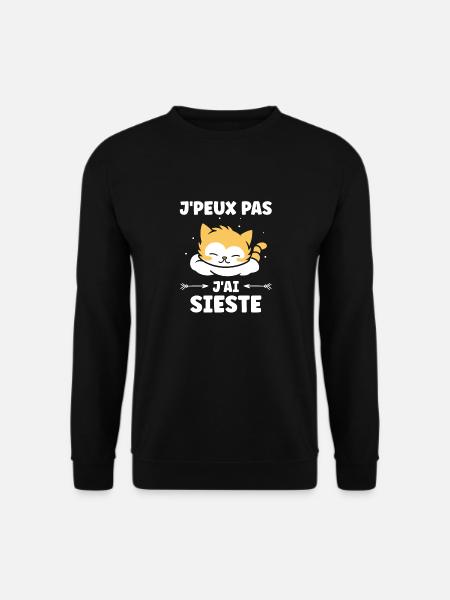 J'ai sieste - Sweat-shirt Unisexe - noir