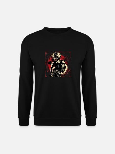 Punk Fashion Power Punker girl accessiore - Unisex Pullover - Schwarz