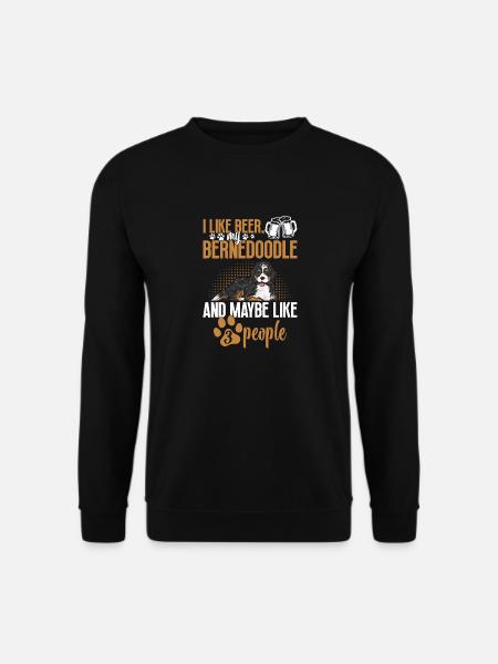 Chien Bernedoodle - Sweat-shirt Unisexe - noir