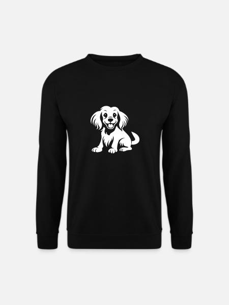 Cocker Spaniel Dog - Unisex Sweatshirt - black