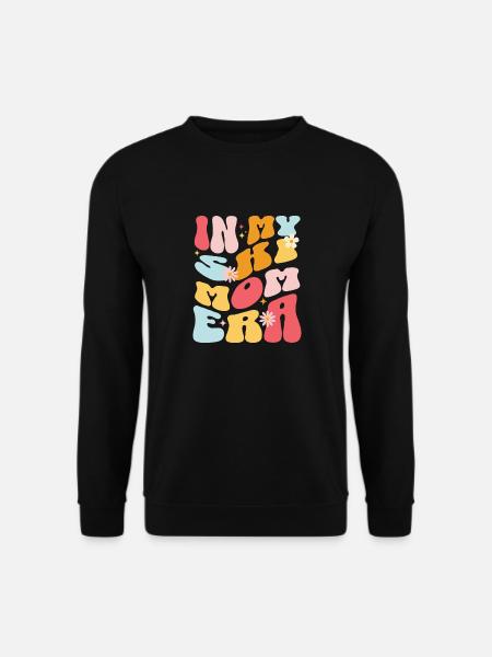 In my ski mom era - Unisex Sweatshirt - black