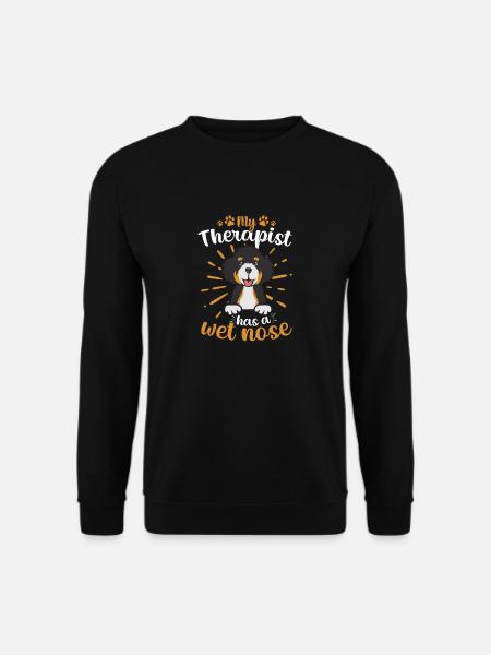 Chien Bernedoodle - Sweat-shirt Unisexe - noir