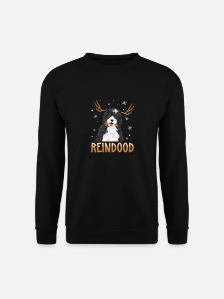 Chien Bernedoodle - Sweat-shirt Unisexe - noir