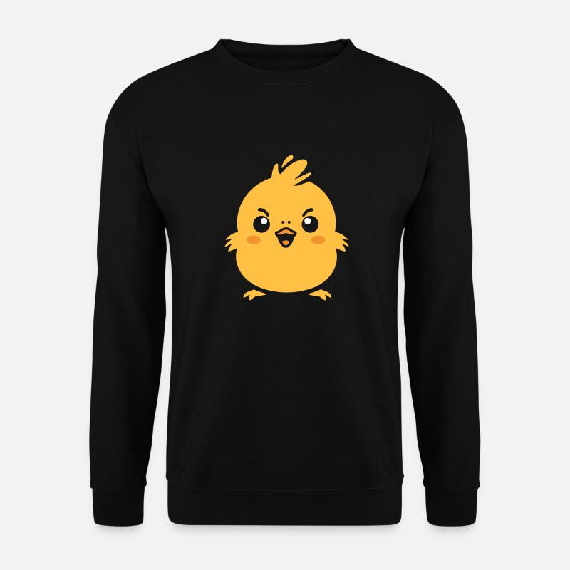 Little Yellow Chick - Unisex Sweatshirt - black