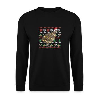 Quail Bird - Unisex Sweatshirt - black - Front - Alina (178cm) & Michal (187cm)