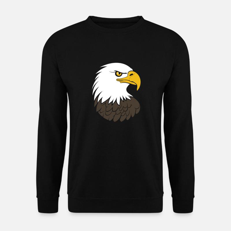 Eagle Bird - Unisex Sweatshirt - black