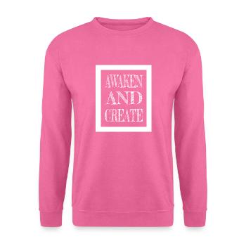geek sayings innovative ideas - Unisex Pullover - Pink - Vorne