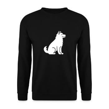 Shikoku - Unisex Sweatshirt - black - Front - Alina (178cm) & Michal (187cm)