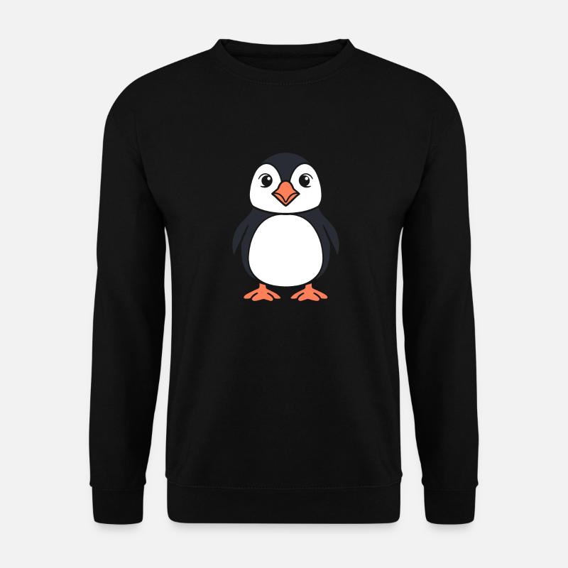 puffin - Unisex Sweatshirt - black