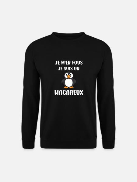 macareux - Sweat-shirt Unisexe - noir