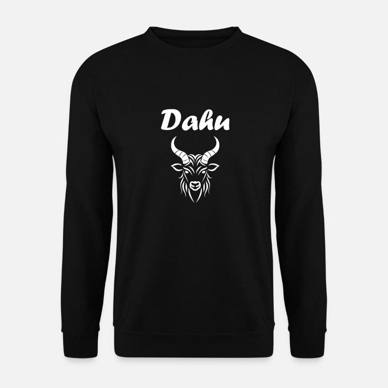 Dahu - Unisex Pullover - Schwarz