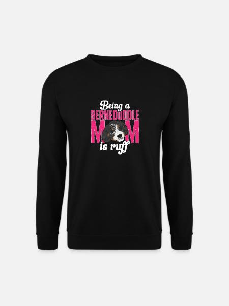 Chien Bernedoodle - Sweat-shirt Unisexe - noir