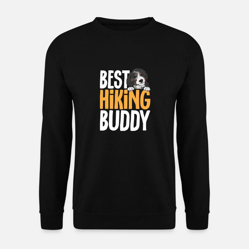 Bernedoodle Dog - Unisex Sweatshirt - black
