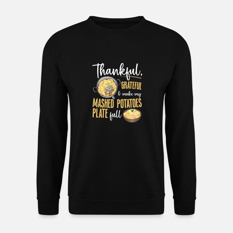 Mashed potatoes Mashed potatoes - Unisex Sweatshirt - black