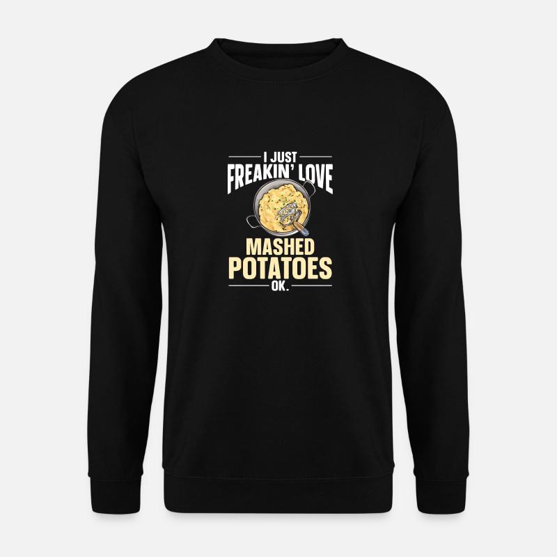 Mashed potatoes Mashed potatoes - Unisex Sweatshirt - black