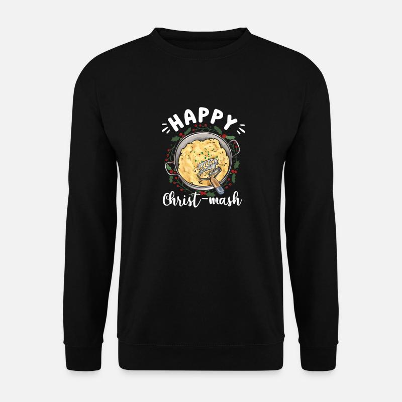 Mashed potatoes Mashed potatoes - Unisex Sweatshirt - black