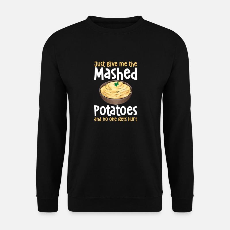 Mashed potatoes Mashed potatoes - Unisex Sweatshirt - black