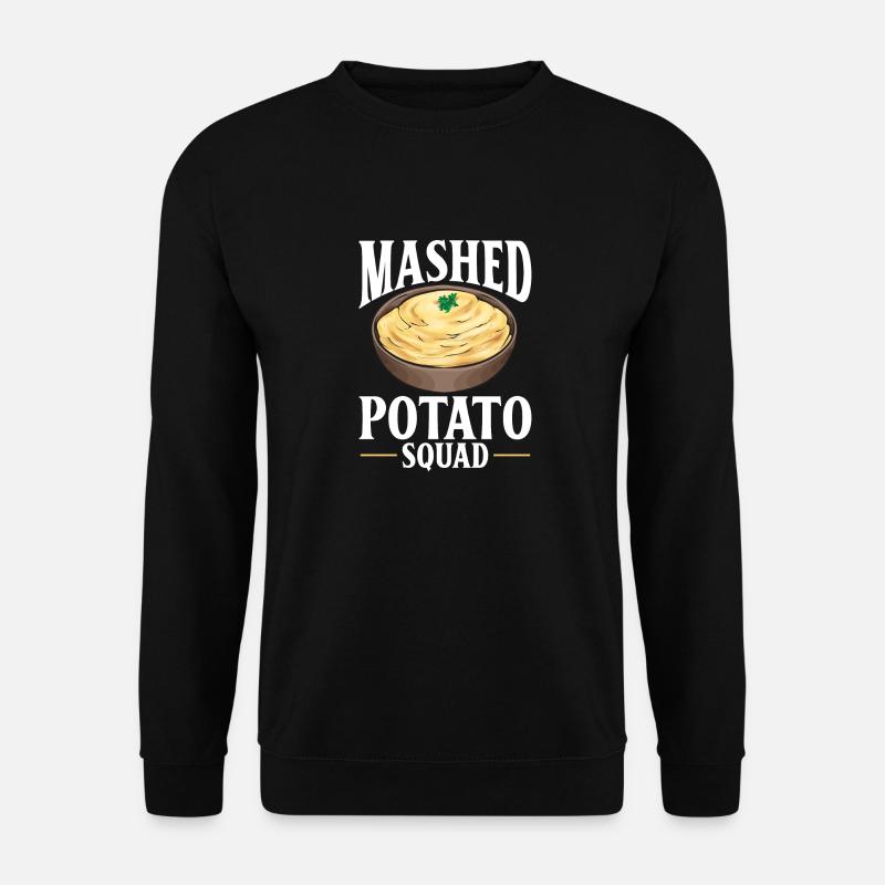 Mashed potatoes Mashed potatoes - Unisex Sweatshirt - black