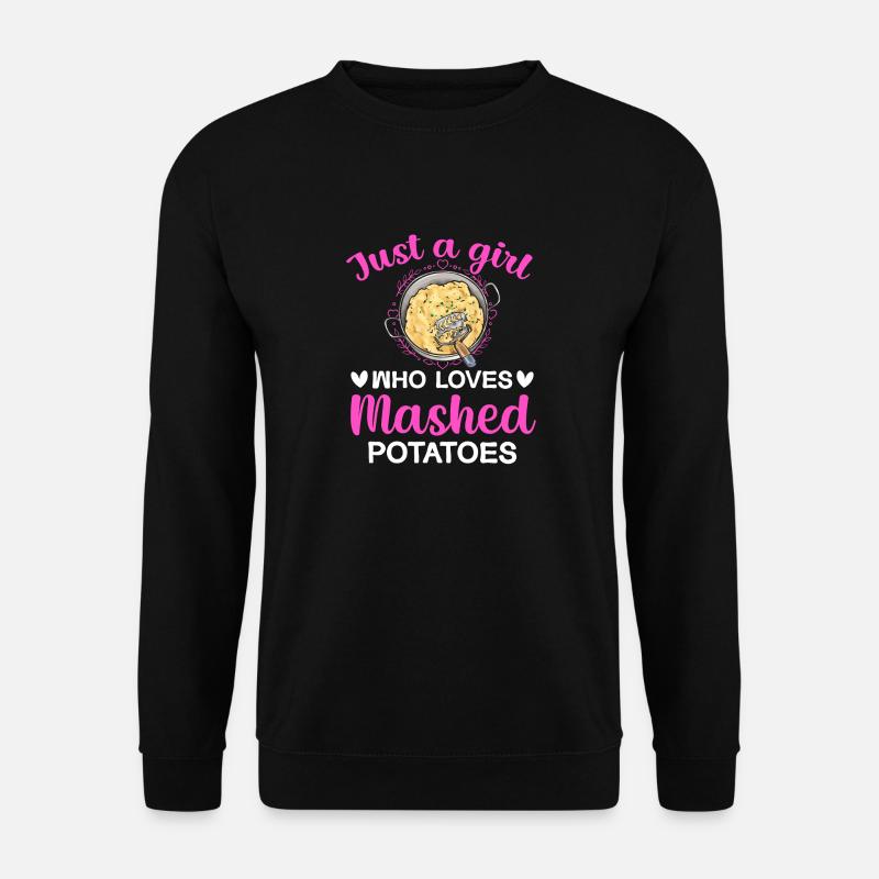Mashed potatoes Mashed potatoes - Unisex Sweatshirt - black
