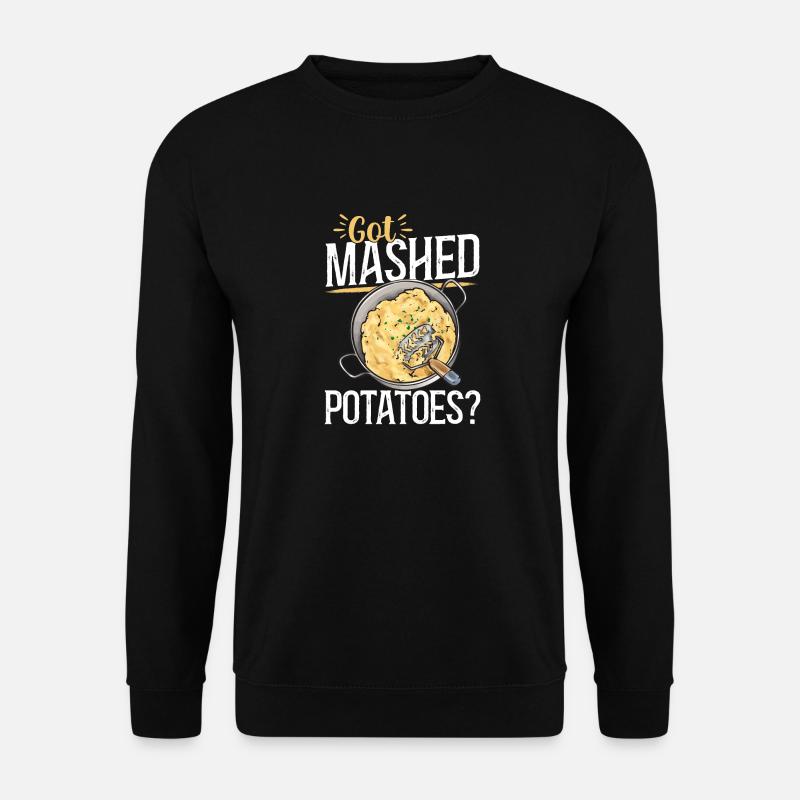 Mashed potatoes Mashed potatoes - Unisex Sweatshirt - black