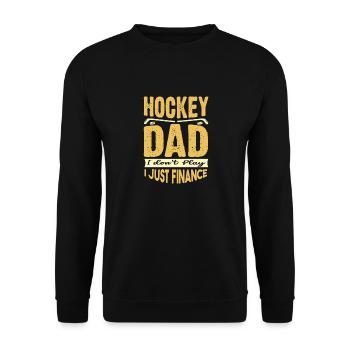 Papa - Sweat-shirt Unisexe - noir - Devant - Alina (178cm) & Michal (187cm)