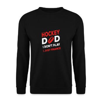 Papa - Sweat-shirt Unisexe - noir - Devant - Alina (178cm) & Michal (187cm)