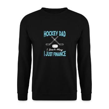 Papa - Sweat-shirt Unisexe - noir - Devant - Alina (178cm) & Michal (187cm)
