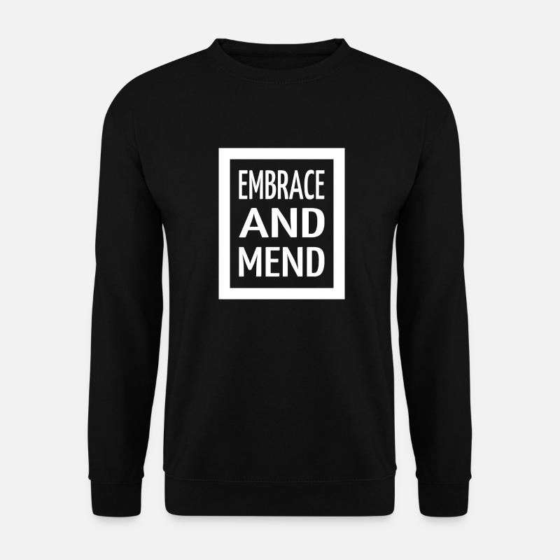 funny healing energy joke self-healing - Unisex Sweatshirt - black