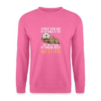 Seeotter - Unisex Pullover - Pink - Vorne