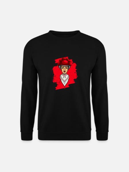 Schwarzwaldmädel Schwarzwald Deutsch Berg - Unisex Pullover - Schwarz