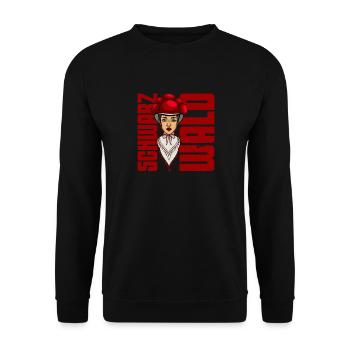 Black Forest Girl Black Forest German Forest - Unisex Sweatshirt - black - Front - Alina (178cm) & Michal (187cm)