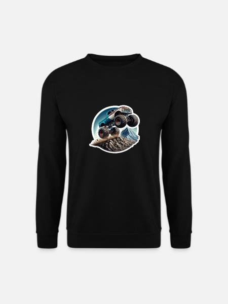 Monster Truck, Monster Truck - Unisex sweater - sort