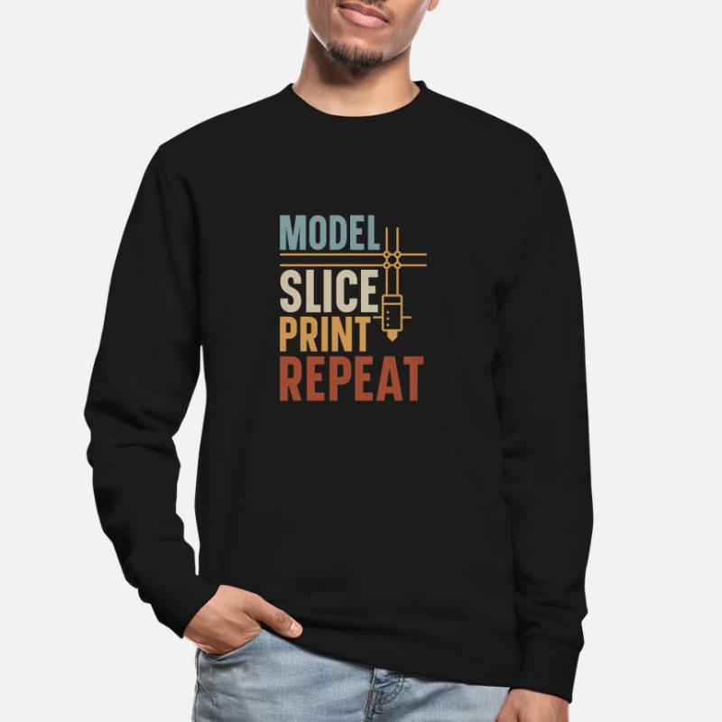 3D Printer 3D Printing Unisex Sweatshirt