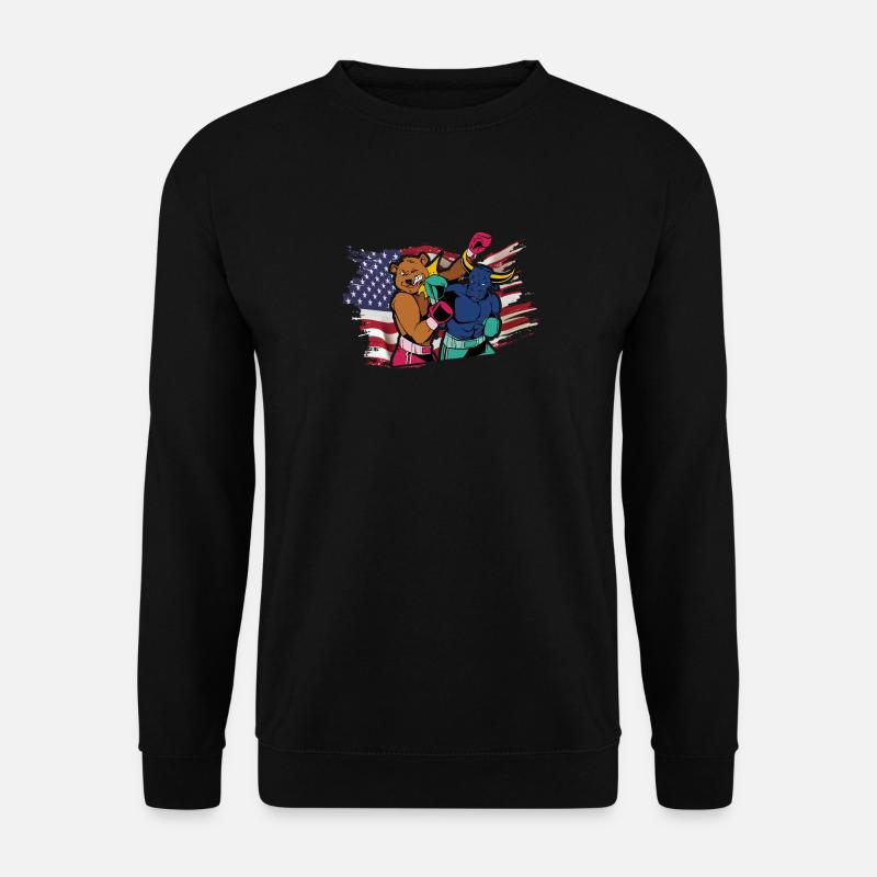 Boxen USA - Unisex Pullover - Schwarz