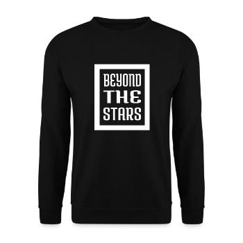 Space Missions Astronaut Lifestyle - Unisex Sweatshirt - black - Front - Alina (178cm) & Michal (187cm)