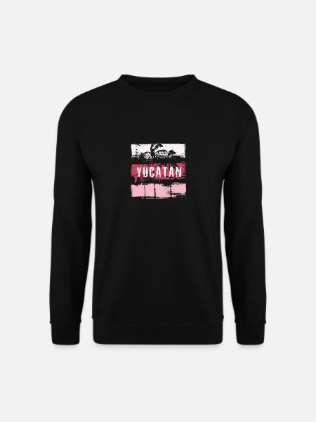 Yucatan Messico Vacanza Souvenir Astratto Artistico - Felpa unisex - nero