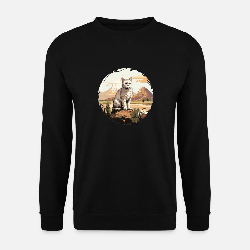 Burmilla Kitten Burmilla Cat - Unisex Sweatshirt - black