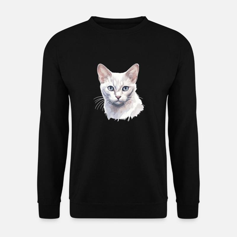 Burmilla Kätzchen Burmilla Katze - Unisex Pullover - Schwarz