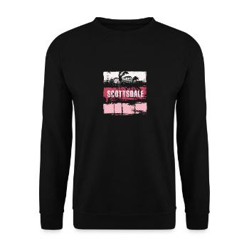 Scottsdale Arizona Urlaubssouvenir Zusammenfassung - Unisex Pullover - Schwarz - Vorne - Alina (178cm) & Michal (187cm)