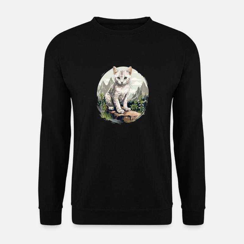 Burmilla Kitten Burmilla Cat - Unisex Sweatshirt - black