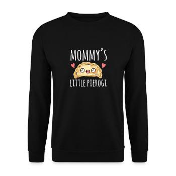 Pierogi polonais - Sweat-shirt Unisexe - noir - Devant - Alina (178cm) & Michal (187cm)