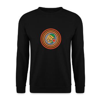 Lumpia Filipino Food Philippines - Unisex Sweatshirt - black - Front - Alina (178cm) & Michal (187cm)