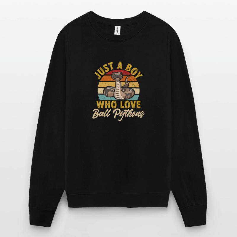 Ball Python Snake King Python Unisex Sweatshirt