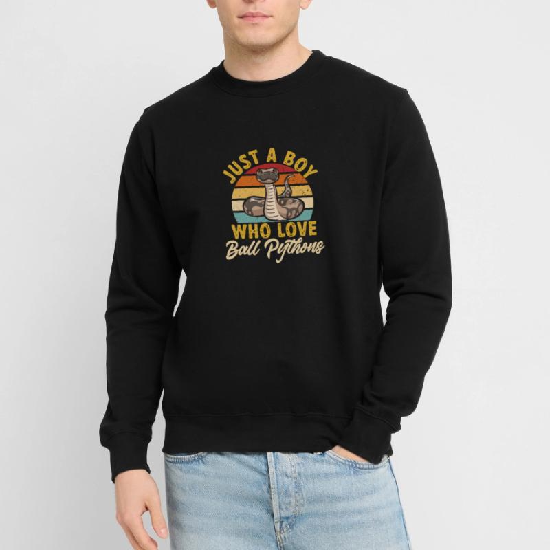 Ball Python Schlange Königspython Unisex Pullover