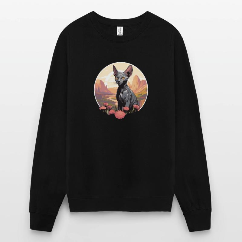 Cornish Rex Kitten Cornish Rex Cat Unisex Sweatshirt