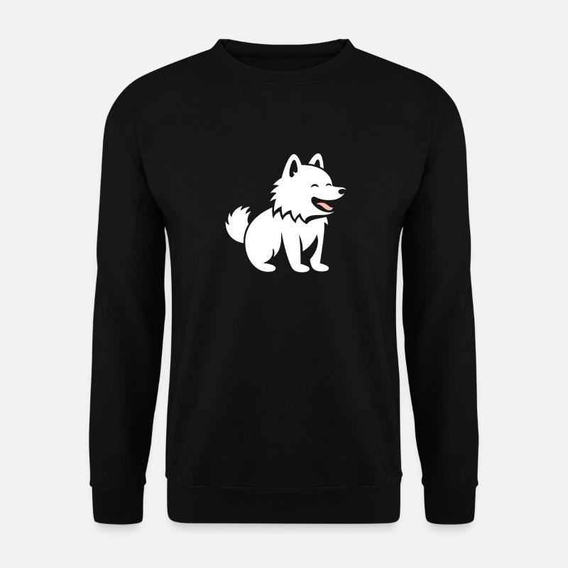 Wolf - Unisex Pullover - Schwarz