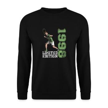 Édition limitée 1998 Édition limitée Tennis - Sweat-shirt Unisexe - noir - Devant - Alina (178cm) & Michal (187cm)