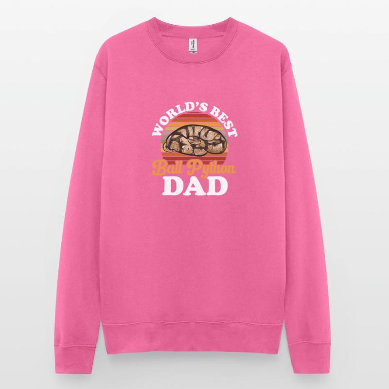 Ball Python Schlange Königspython Unisex Pullover